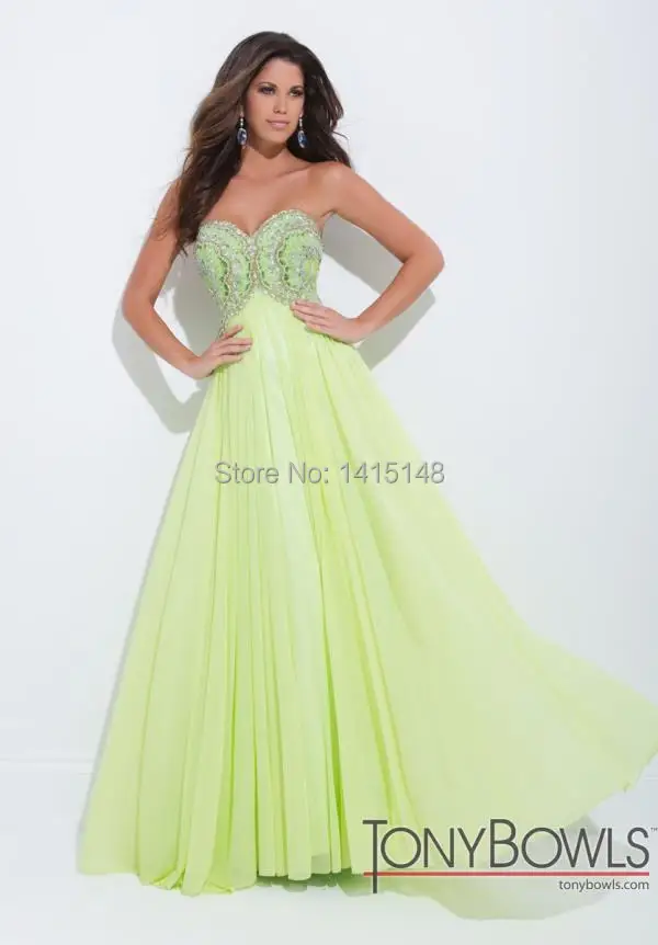 Grass Green A Line Sweetheart Prom Dresses Party Gown Appliques Crystals Beading Chiffon Floor Length Elegent Vestidos De Fiesta | Свадьбы и