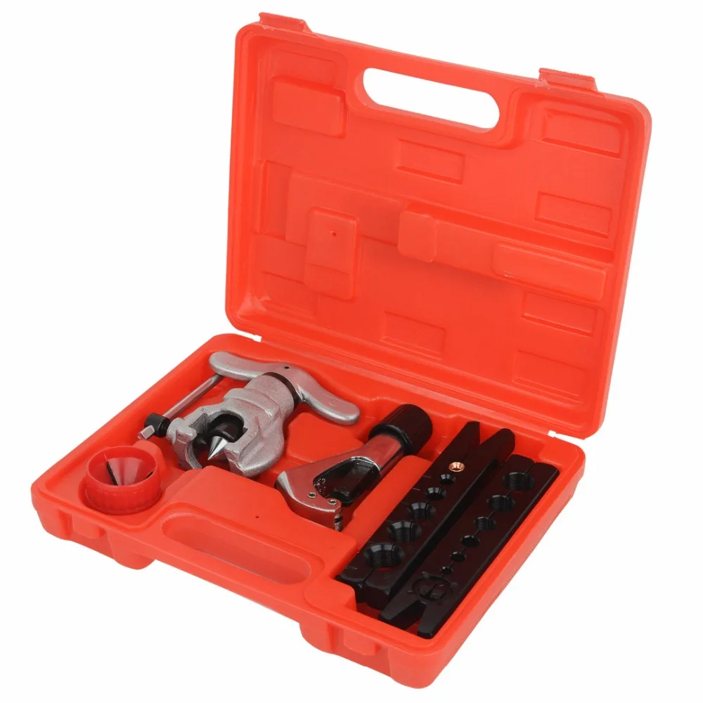 

Eccentric Tube Flaring Flare Tool Kit Copper Tube Cutter Power Hand Tool Sets 6-19MM