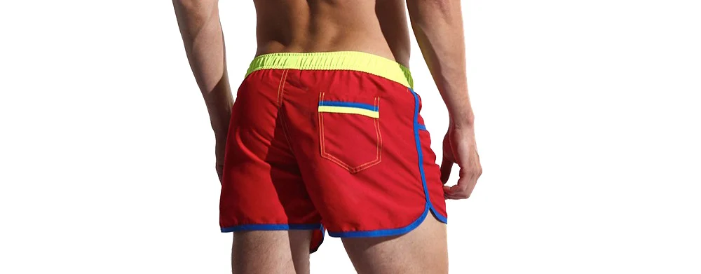 Aimpact Quick Dry Men's Board Shorts Sea Maillot De Bain Sexy Beach Bermuda Elastic Waist Lining Liner Men's Board Shorts AC432 (22)