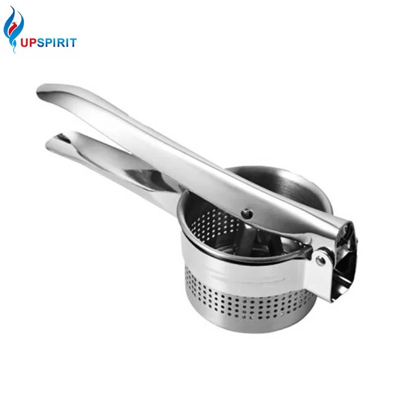 

Upspirit Stainless Steel Potato Masher Garlic Presser Ricer Ginger Mincer Lemon Squeezer Fruit Vegetable Tool Kitchen Gadgets
