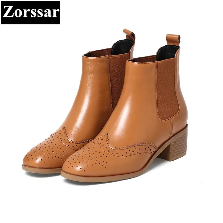 {Zorssar} 2017 NEW fashion British style Women Chelsea Boots Round Toe leisure low heel ankle boots winter female boots heels {Zorssar} 2017 NEW fashion British style Women Chelsea Boots Round Toe leisure low heel ankle boots winter female boots heels