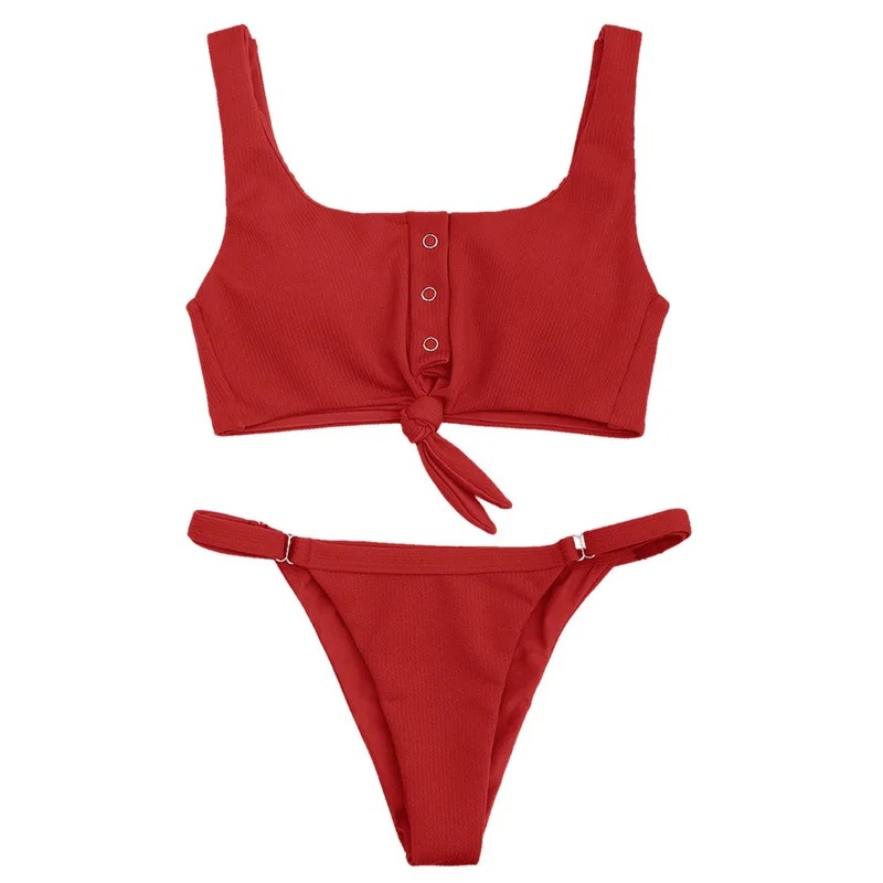 

Women Sexy Bikinis Swimsuit 2019 Bikini Sets Swimsuits Push Up Swimwear Female Solid Bikini Set Brazilian Bathing Suits Biquini