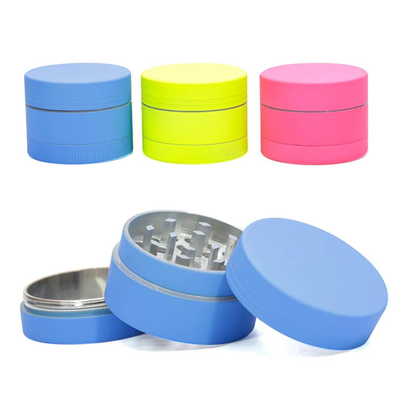 Buy 40MM Metal 3 Layer Pipes Multicolor Tobacco Pipe