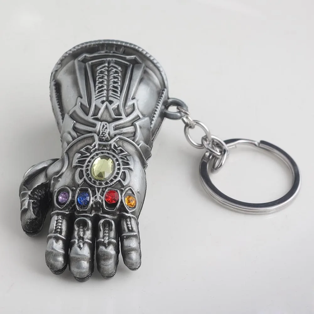 SG 10 шт. Marve l Avengers Thanos Infinite power Gauntlet брелки Локи, Тор топор Железный человек Доктор Стрэндж леди автомобильный брелок ювелирные изделия - Цвет: K525-2