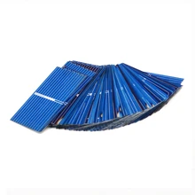 50pcs x Solar Panel China Painel Cells DIY Charger Polycrystalline Silicon Placa Solar Bord 39*22mm 0.5V 0.14W