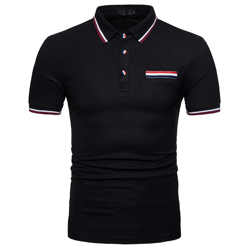 FDWERYNH Men's Summer Stand up Collar Short Sleeve Breathable Trim Cotton Fashion Breathable 