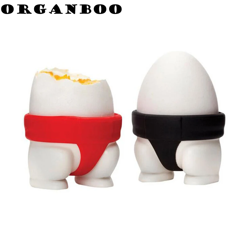 

ORGANBOO 1Set Creative Silicone Egg Storage Shelf Cute Lovely Underwear Egg Tray Baby Fun Eating Breakfast Egg Shelf