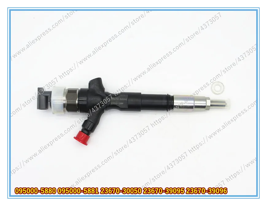 Настоящий инжектор Common Rail 095000-5880, 095000-5881 для Hiace 23670-30050 23670-39095 23670-39096