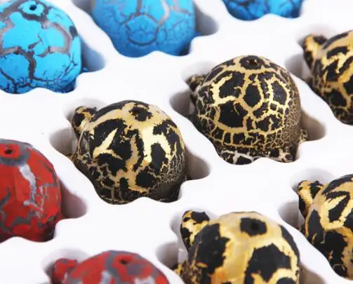 36Pcs Magic Hatching Growing Turtle Animal Eggs Add Water Child Kids Toy Gift !