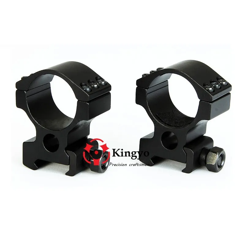 2 Pcs Low Profile Ring Weaver Picatinny Rail Scope Mount Heavy Duty