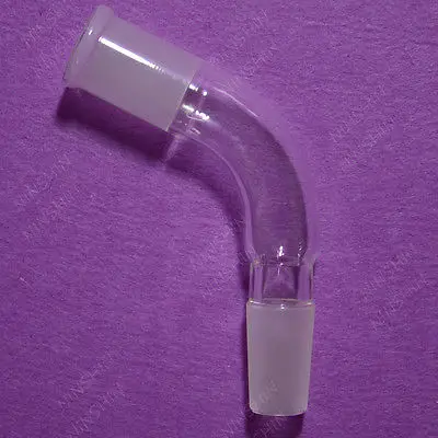 Lab Glass Supplies Lab Glass Adapter Glass Bend Connecting Tube Ground Joint 24/40 105 Degree GG17 Labware