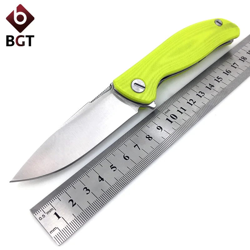 

F3 Survival Folding Knives D2 Blade G10 Handle Ball Bearing Tactical Combat Pocket Knife EVO Utility Hunting Camping EDC Tools