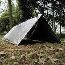 Сверхлегкий портативный Кемпинг SOS приют аварийная трубка палатка аптечка