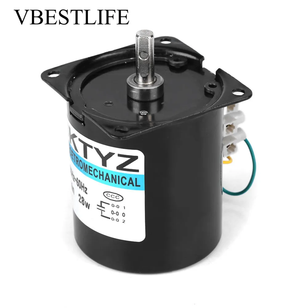 Buy 68KTYZ AC Synchronous Motor 220V 28W 2.5 20 30
