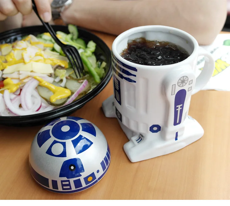 Звездные войны Lucky кофейная кружка R2D2 BB Дарт Вейдер 3D кофе и напиток термоустойчивая чашка производство керамики