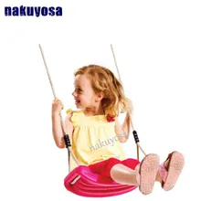 Высокого качества Для детей Открытый играть в игры, игрушки Пластик качелях качели площадка висит сиденье качели для взрослых детей