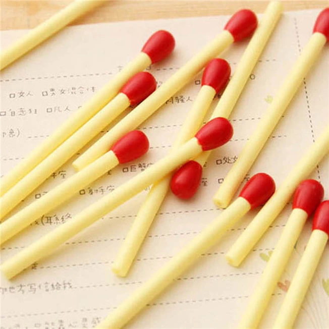 20pcs-lot-Creative-Match-Pen-Novelty-Ballpoint-Pens-Stationery-Stylus-Pen-Oily-Blue-Refill-0-5 (1)