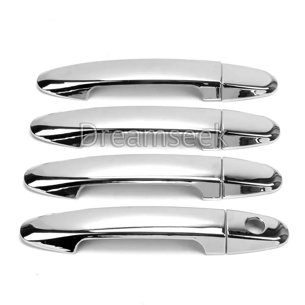 Крышка дверной ручки для Hyundai Santa Fe 2007 2008 2009 2010 2011 2012 хромированный корпус из АБС