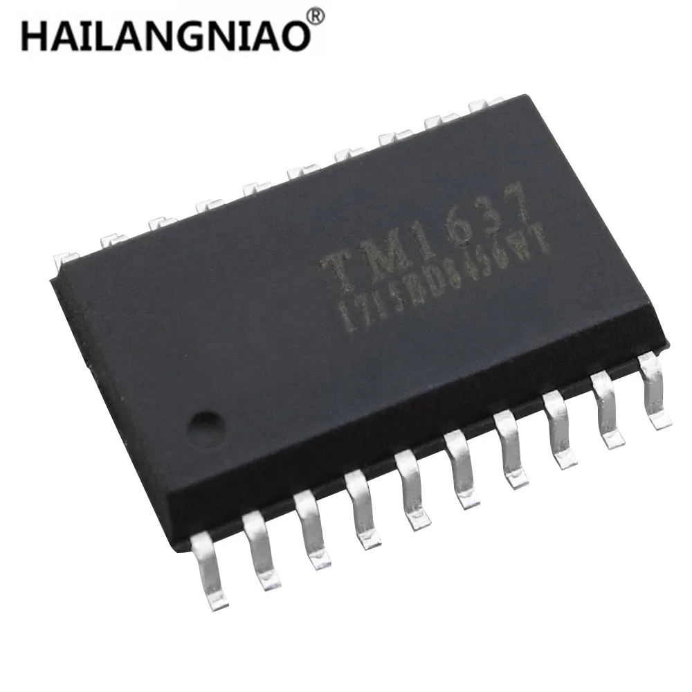100 шт. TM1637 SOP SMD новая и оригинальная интегральная схема | Компьютеры офис
