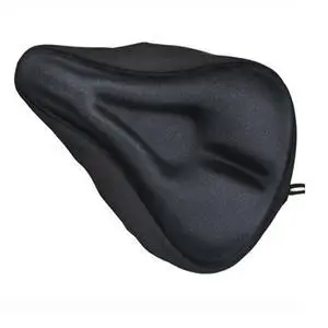 

Practical Brief Comfortable Non-slip Cycling Bicycle Silicone Saddle Seat Cover Cushion Soft Pad