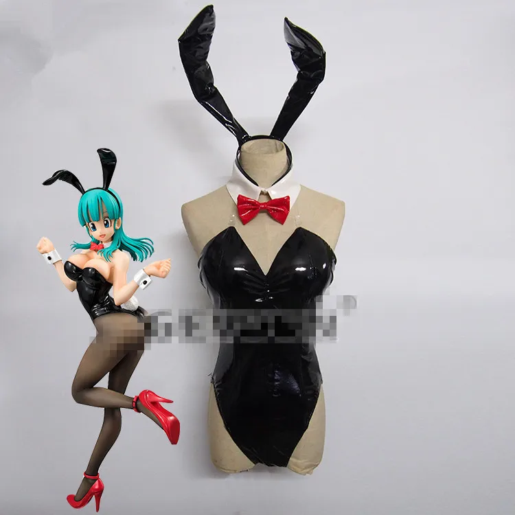 Bulma Dragon Ball Аниме Косплей Bulma bunny девушка косплей костюм сексуальный костюм может на заказ/размер