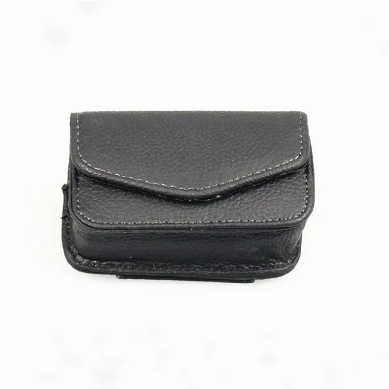 

Folding Glasses Case Men Wear Belt Vertical Reading Glasses Box Cross Section Leather Myopia Box B007