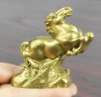 

New brass twelve zodiac horse decorations