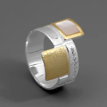 

Originality The expression of the window is simple pure silver square pieces women's rings, finger rings and hand ornament