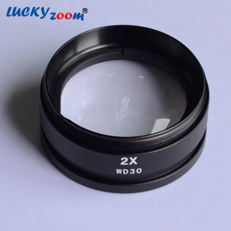 Фирменный стереомикроскоп Luckyzoom с шарнирным рычагом 3 5x 90X микроскоп SZM0.5X SZM2.0X