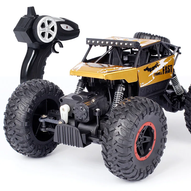 RC Cars Rock Vehicle Crawler Truck 2.4Ghz 4WD High Speed
