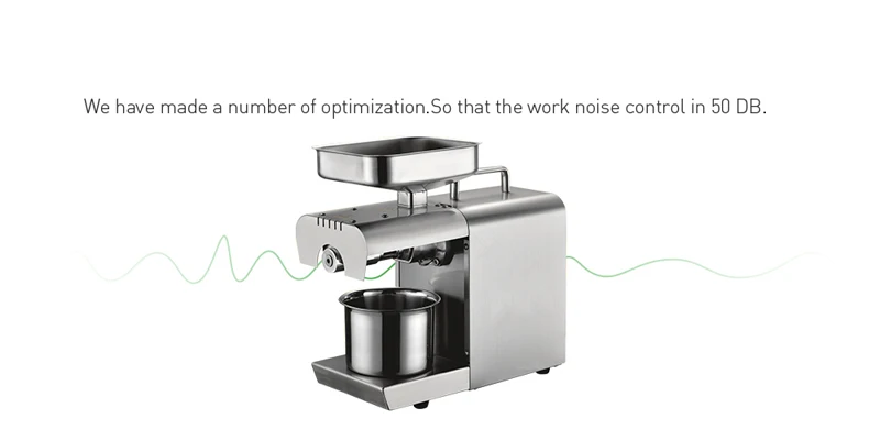 450 W Нержавеющая сталь арахис оливкового масла Пресс машина электрическая холодное какао соевый боб пресс для масла бытовой пресс для