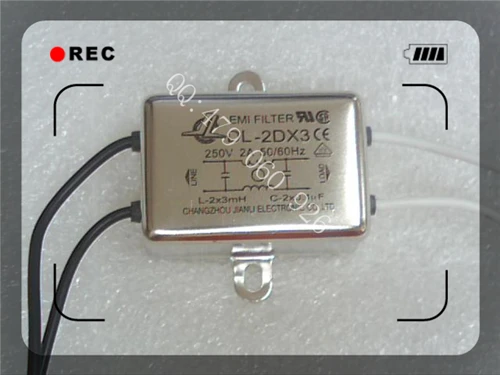 

[ZOB] Jianli EMI power filter DL-2DX3 --10PCS/LOT