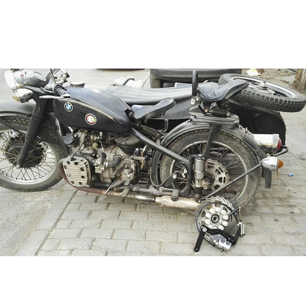 US $125.16 Ural CJK750 motor new modify front wheel brake pads and caliper system case for BMW R1 R50 R71 M72 side car motor