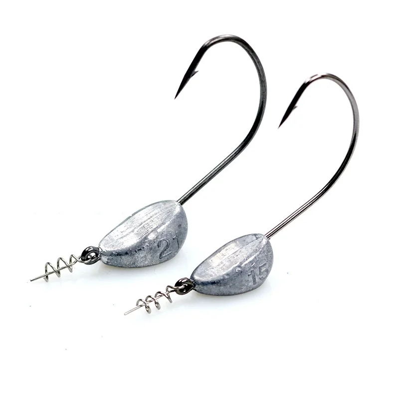 2 шт./лот стакан Jig Head 3.5g 5g 7 г 10 1 18g 21 head свинцовые рыболовные грузила приманка