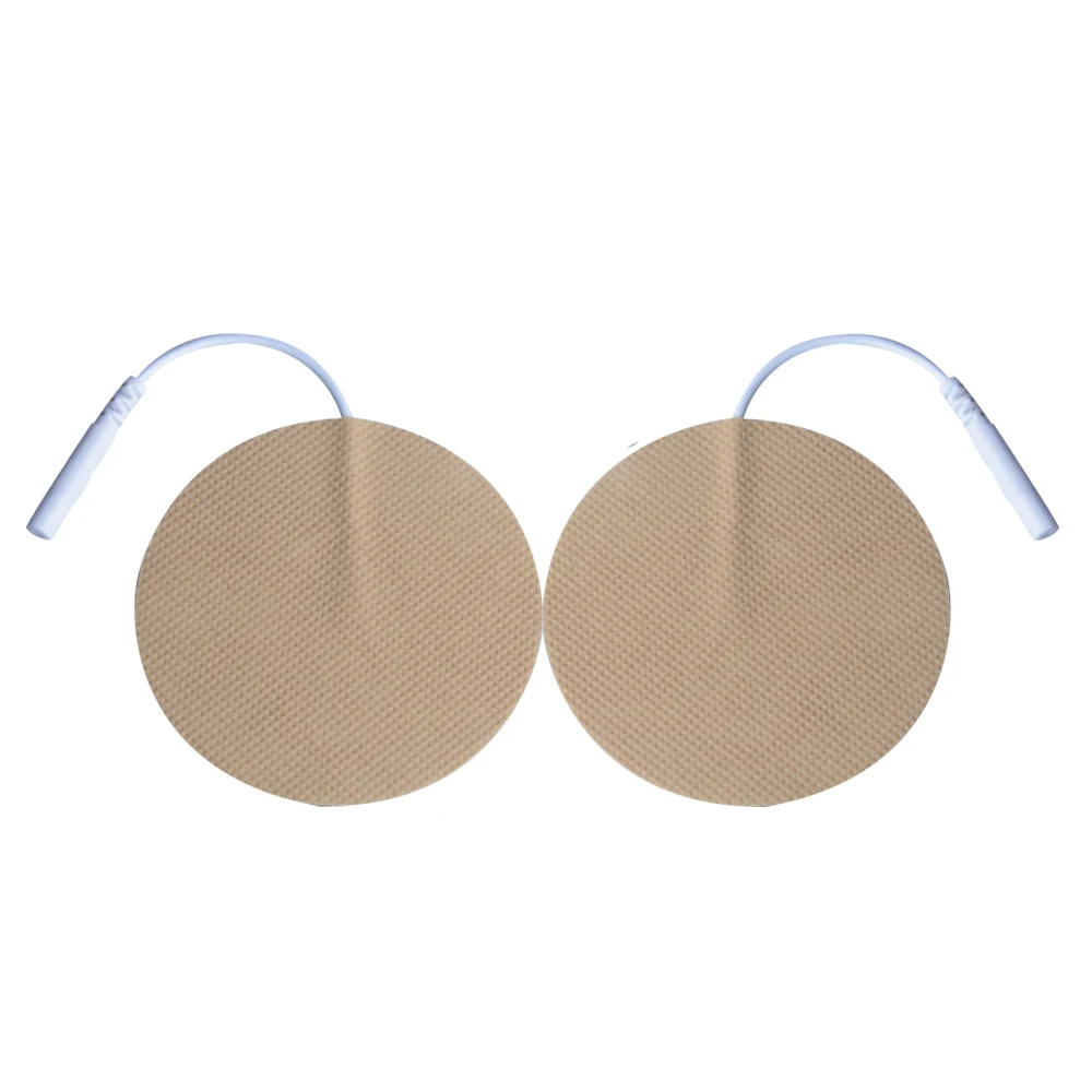 

KOMWELL TENS Electrode Pads-Quality TENS Unit Electrodes Round-Shape DC 7cm Self-Adhesive Reusable TENS pads, 10 pairs