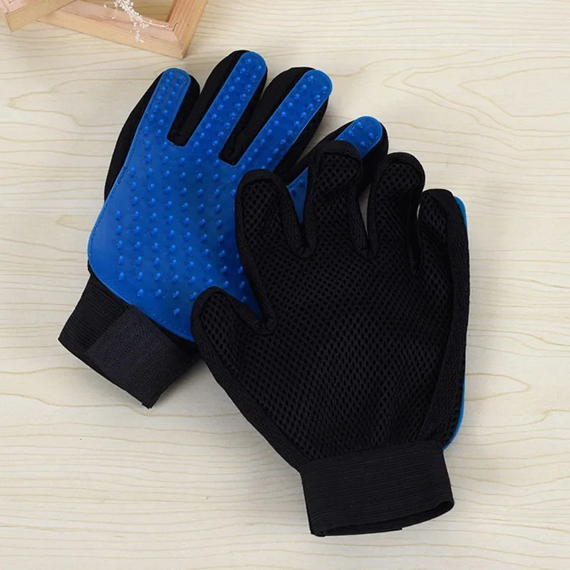 New Glove For Cats Cat Grooming Pet Dog Hair Deshedding Brush Comb Glove For Pet Dog Finger Cleaning Massage Glove For Animal New Glove For Cats Cat Grooming Pet Dog Hair Deshedding Brush Comb Glove For Pet Dog Finger Cleaning Massage Glove For Animal