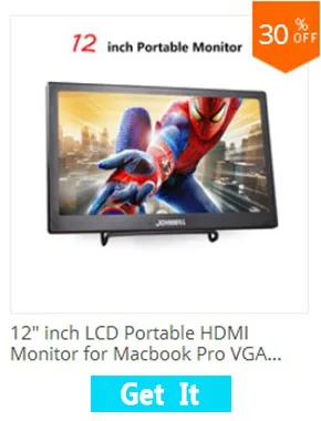 11,6 дюймов 1920X1080 ips lcd Портативный дисплей с VGA/HDMI интерфейсом 10,1 дюймов компьютерный игровой монитор ПК для PS3/PS4/XBOx360