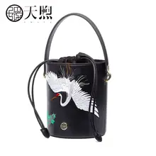 PMSIX новые женские кожаные сумки дизайнерские известный бренд модная сумка с вышивкой Женские сумки через плечо сумка-мешок