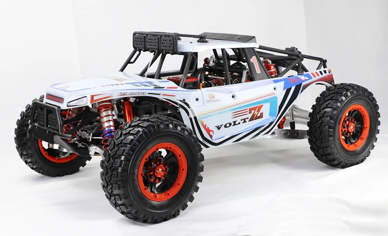 FIDdragon HammerVoltz Версия 8S 1/5 4WD электрический грузовик с запасным колесом