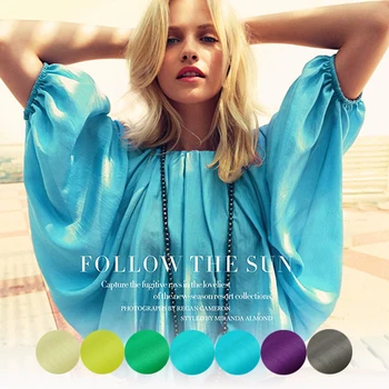 

Multi-colored ultra-thin high count 40s-80s linen fabric