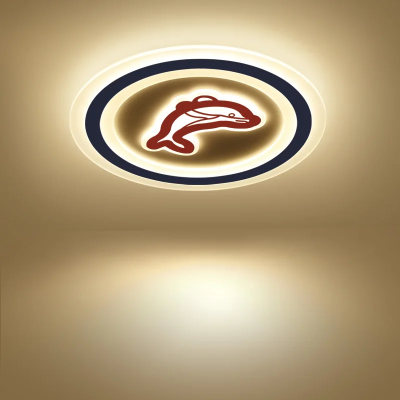 

Children's goldfish led ceiling lamp color brief led bedroom room personality kindergarten ceiling light ZA915433