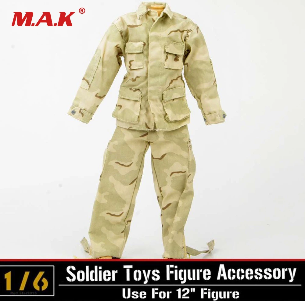 1/6 Action Figure Accessories Dragon DML Model WWII US Camouflage DCU