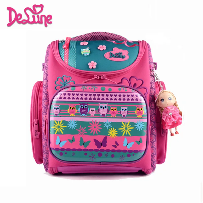 

Delune  Girl School Bags For Teenagers Cute Dot Printing Canvas Women Backpack Mochila Feminina Casual Bag School Backpack