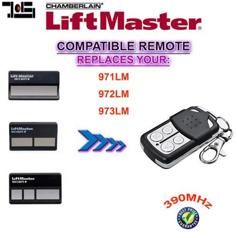 2 шт. для пульта дистанционного управления Liftmaster 971LM/972LM/973LM/139.53681B/13953180