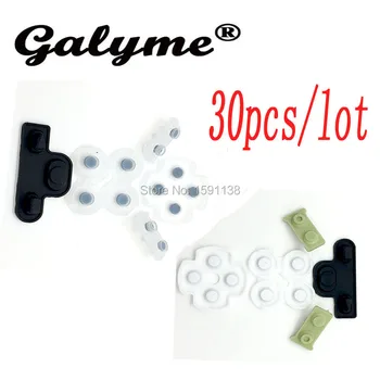 

30sets/lot New For Sony PS3 Controller Repair Conductive Rubber Silicon Pads For Playstation 3 Handle Controller Replacement