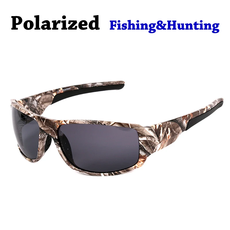

2019 New Casual Polarized Sunglasses Men Cool Camouflage Frame UV400 Polaroid Goggles Glasses Military Style