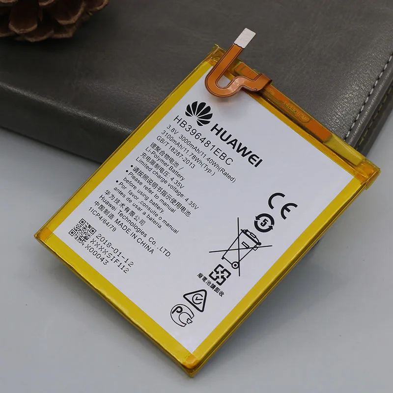 Оригинальный аккумулятор для телефона Huawei HB396481EBC MaiMang 4/ASCEND G7 PLUS/ HONOR 5X/ G8/ G8X RIO L03
