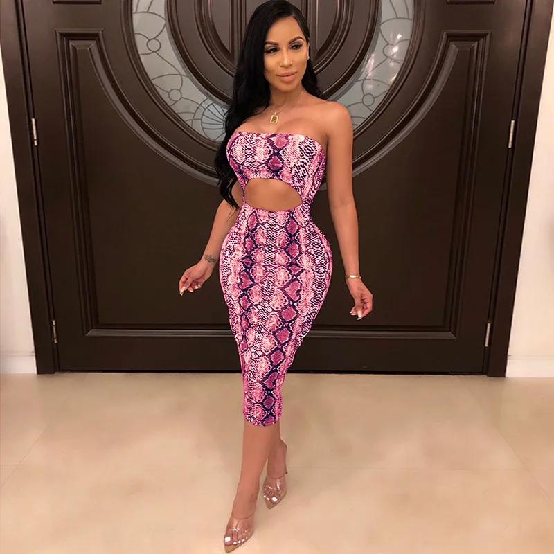 ABASONA Women Summer Dress 2019 New Fashion Strapless Stretch Leopard Print Sexy Bodycon Evening Party Dresses Vestido Plus Size ABASONA Women Summer Dress 2019 New Fashion Strapless Stretch Leopard Print Sexy Bodycon Evening Party Dresses Vestido Plus Size