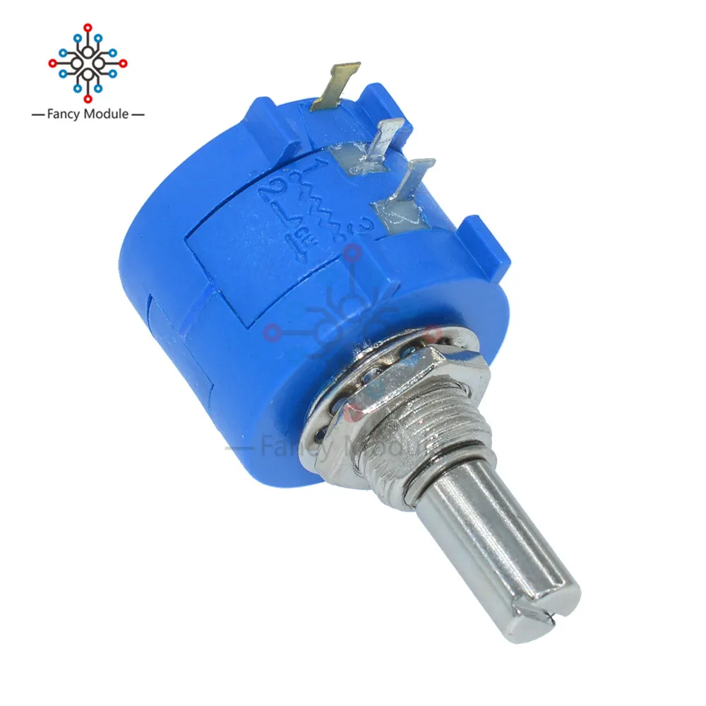 

2Pcs 3590S-2-103L 3590S 10K ohm Precision Multiturn Potentiometer 10 Ring Adjustable Resistor