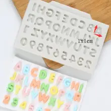 Высокое качество Алфавит Письмо милый ребенок форма силиконовая форма для выпечки Плесень Торт декоративное устройство для шоколада Gumpaste Плесень